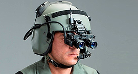 Elbit's night vision display helmet. Photo: PR
