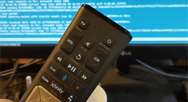 The Comcast XR11 remote that according to GuardiCore was vulnerable to attack. Photo: GuardiCore