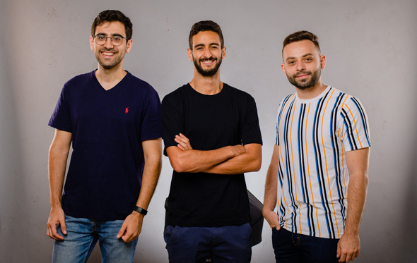 Bar Mor, Lior Dolinski, and Noam Kahan. Photo: Yarin Tarnus