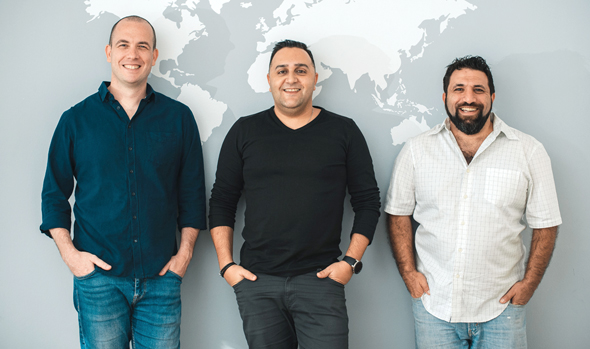 Dataloop co-founders Nir Buschi (left), Eran Shlomo, and Avi Yashar. Photo: Dataloop