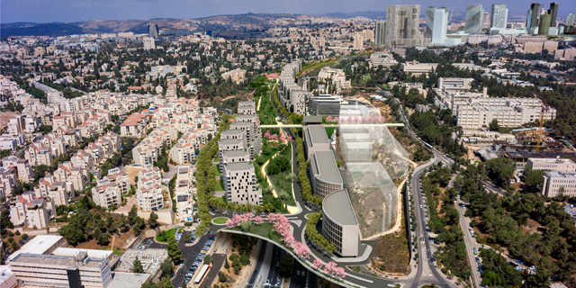 דרך בגין ירושלים, צילום: Griffin Aerial Imaging