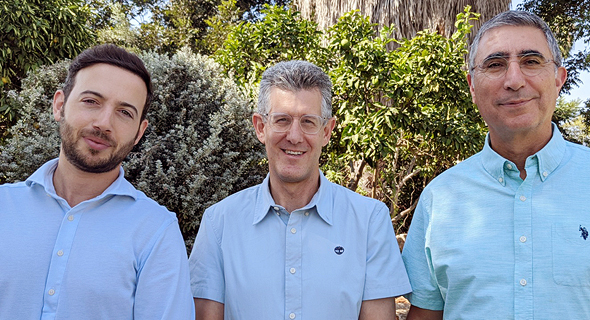 AirEye co-founders Ohad Plotnik (left), Amichai Shulman, and Shlomo Touboul. Photo: EyeAir