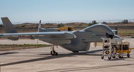 A Frontex leased UAV. Photo: IAI