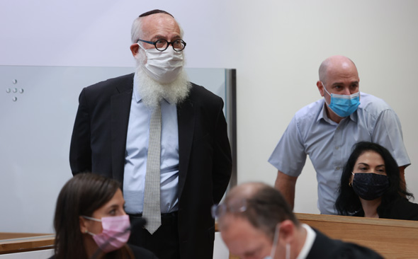 אדוארדו אלשטיין בבית המשפט, צילום: אוראל כהן