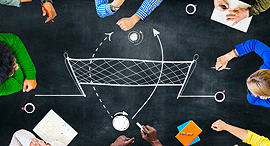Team members debate company strategy. Photo: Shutterstock