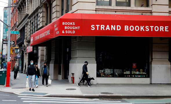 חנות הספרים "הסטרנד",  מנהטן בניו יורק , צילומים: אי.פי.אי