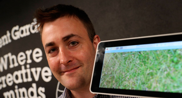 Head of the Technology Office and Chief Drone Pilot at Intel Movidius Jonathan Byrne. Photo: Intel Movidius