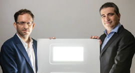 Juganu founders Eran Ben-Shmuel and Alexander Bilchinsky. Photo: Juganu