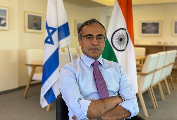 India's Ambassador to Israel Sanjeev Singla. Photo: Embassy of India
