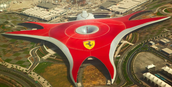 פארק השעשועים פרארי וורלד אבו דאבי , צילום: Ferrari World