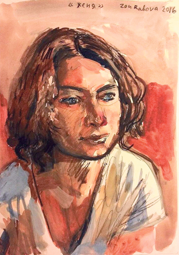 נשים מציירות נשים: דיוקן שציירה נטליה זורבובה