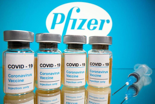 The Pfizer/BioNTech vaccine has arrived in Israel. Photo: Reuters