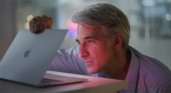 קרג פרדיריקי ומחשב המק של אפל , צילום מסך: Apple
