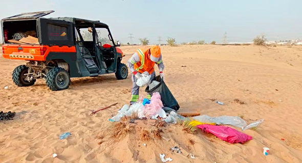 מבצע לניקוי המדבר, צילום: Dubai Municipality