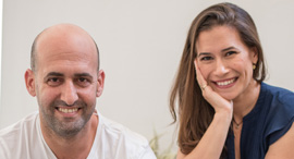 Piplwize co-founders Amit Rapaport and Jonathan Wasserman. Photo: Courtesy
