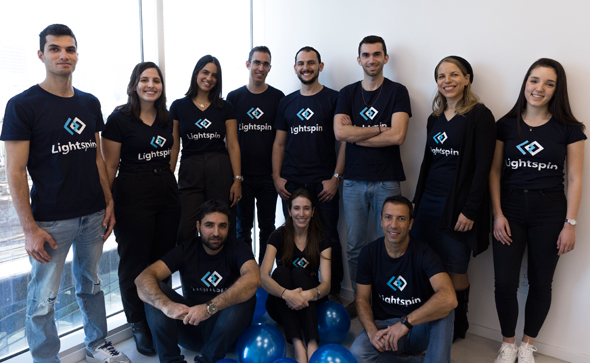 The Lightspin team. Photo: Lihi Binyamin/Lightspin