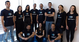 The Lightspin team. Photo: Lihi Binyamin/Lightspin