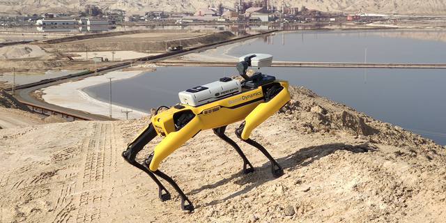 Boston Dynamics&#39; robo-dog gets Israeli Percepto&#39;s drone capabilities