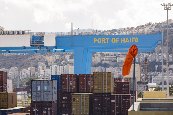 נמל חיפה, צילום: בלומברג 