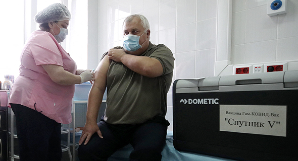 מתן חיסון ספוטניק ברוסיה