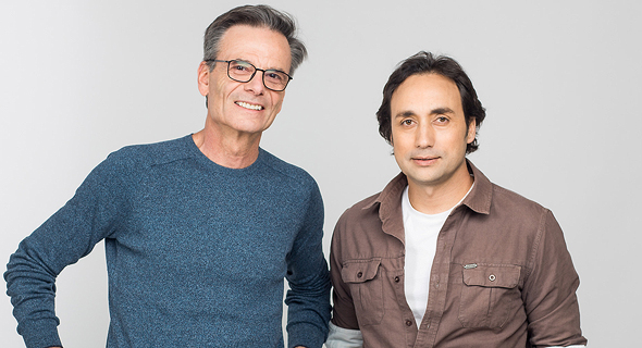 Nayax CEO Yair Nechmand (left) and CTO David Ben-Avi. Photo: Nir Selkman