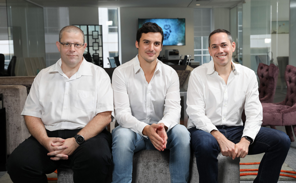 Entree Capital's co-founders Eran Bielski (left), Aviad Eyal, and Ran Achituv. Photo: Zara Brooks