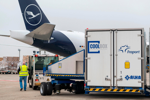 מטוס מטען של לופטהנזה ב פרנקפורט בחודש שעבר, צילום: אי.אף.פי