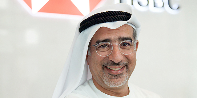 מנכ"ל HSBC איחוד האמירויות עבדול פאתח שרף. "שילוט בערבית, אנגלית וסינית"