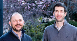 At-Bay founders Roman Itskovich (left) and Rotem Iram Photo: Kevin Nilson