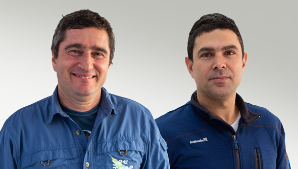 SeeTree co-founders Israel Talpaz and Guy Morgenstern. Photo: SeeTree