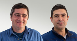 SeeTree co-founders Israel Talpaz and Guy Morgenstern. Photo: SeeTree