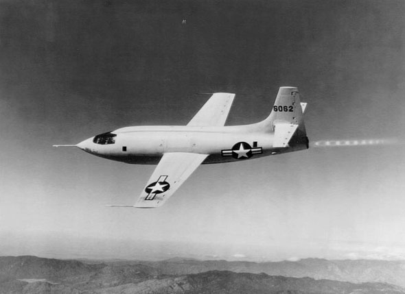 מטוס הרקטה X1, צילום:  USAF