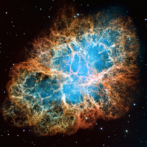 Scientists hope to use a UV telescope to further probe supernovas, such as the Crab Nebula seen here which is a supernova remnant. Photo: NASA 