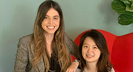 Keren Maimon (left) and Qian Chen - partners in Brilliance Ventures. Photo: Yi Moment Studios