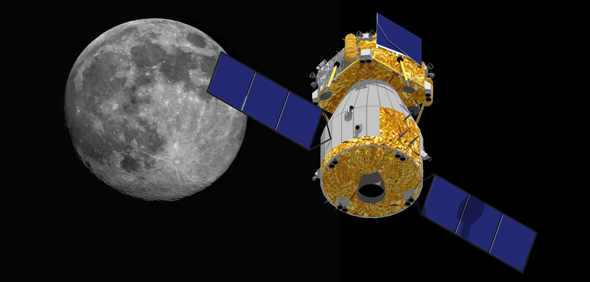 China's Chang'e-5 spacecraft was sent to the Moon (illustration). Photo: Shutterstock