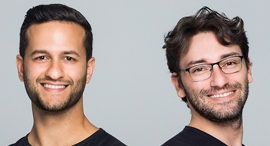 RestAR co-founders Bar Saraf (left) and Shimon Vainer. Photo: Nir Selkman