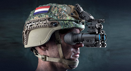 Elbit's night vision goggles sold to the Dutch military. Photo: Elbit