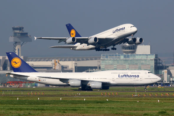 בואינג 747 ואיירבוס A380. נחשו מי הוא מי