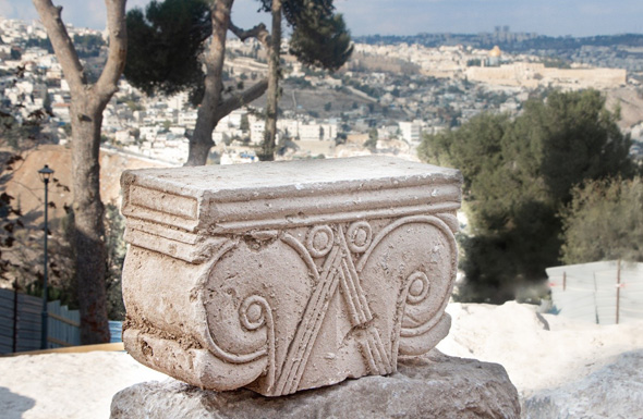האבן המפוארת, הדמיה: סטודיה סטודיו ליליקה, ארכיון עיר דוד 