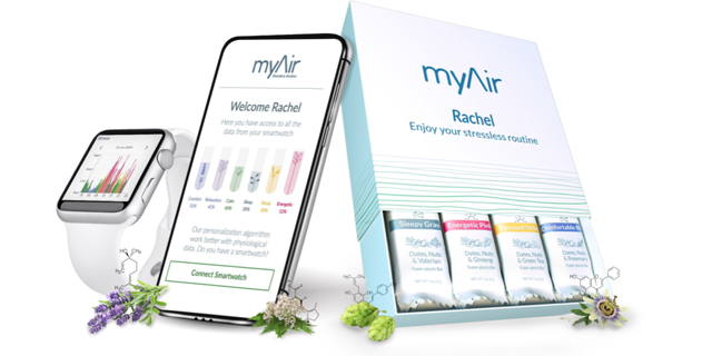 myAir blends natural ingredients with artificial intelligence. Photo: myAir