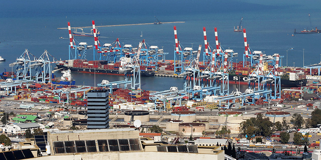 נמל חיפה מסכם שנה: ההכנסות עלו ב-13%, ההוצאות ירדו ב-5.8%