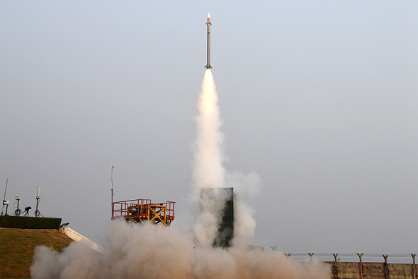 MRSAM air and missile defense system. Photo: IAI
