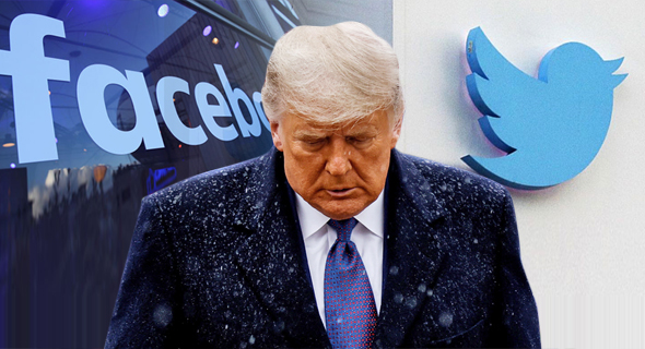 טראמפ מתכונן לתבוע את פייסבוק וטוויטר שהחרימו אותו
