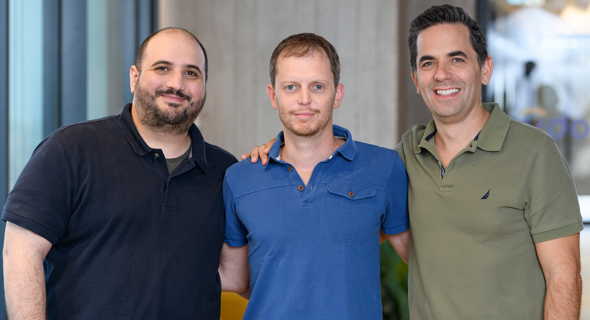 Vdoo co-founders Nati Davidi, Uri Alter and Asaf Karas. Photo: Vdoo