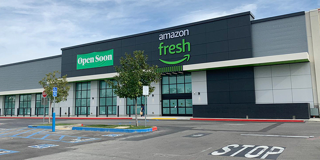 לראשונה: אמזון תפתח סופרמרקט ענק במתחם ביג בקליפורניה