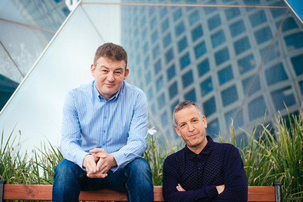 Kardome founders Dani Cherkassky and Alon Selpak. Photo: PR