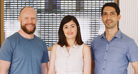 Anima’s Or Arbel, Michal Cohen, and Avishay Cohen. Photo: PR