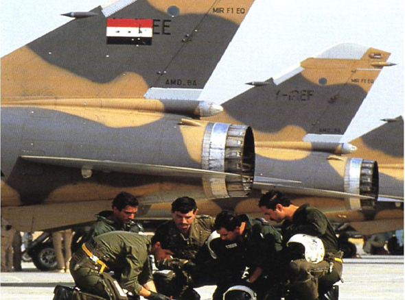 מנוסים ומיומנים. טייסי עיראק, מול מטוסי מיראז' F1