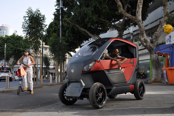 The CT-1 folding electric vehicle. Photo: City Transformer
