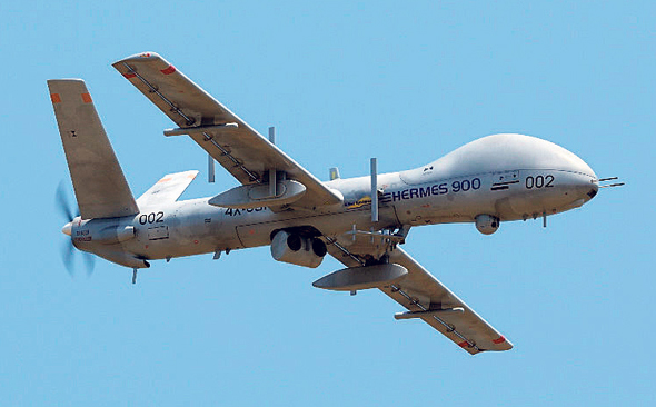 Elbit System's Hermes 900. Photo: Elbit Systems